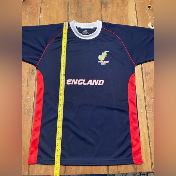 Men's Vintage 2004 World Cup England Wayne Rooney #10 Jersey - Picture 2 of 5